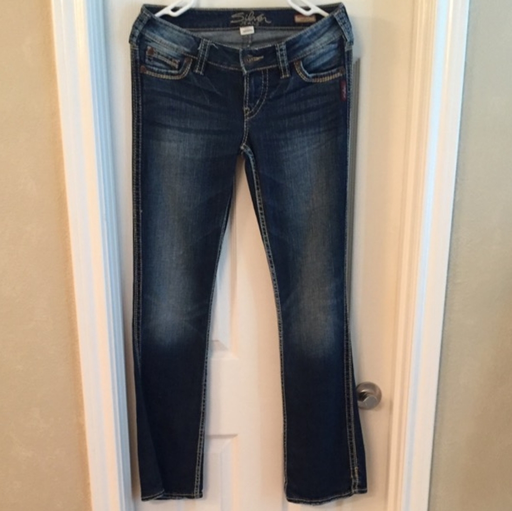 Silver Bootcut Jeans